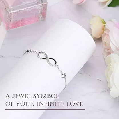 Pulsera amor infinito (plata)